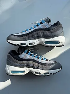 Кросівки Nike Air Max 95 Cool Grey University Blue - розмір 41 - фото 3