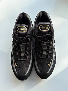 Кросівки Nike Air Max 95 OG Big Bubble Batman Black Buff Gold - розмір 46 - фото 2