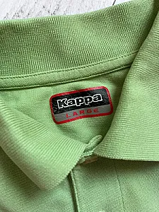 Поло Kappa у дуже красивому зеленому відтінку - розмір M - фото 4