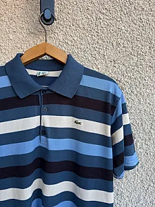 Lacoste поло синє - розмір M - фото 3