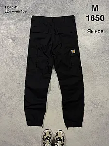 Carhartt WIP Carhartt штани-карго чорні - розмір M - фото 1