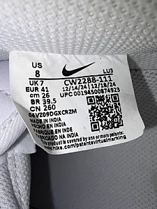 Кросівки Nike Air Force 1 Low White - розмір 41 - фото 6