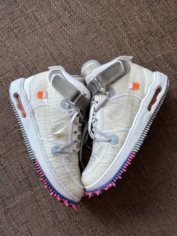 Кросівки Nike Air Force 1 Mid Off-White White - розмір 45