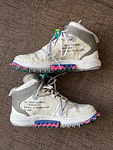 Кросівки Nike Air Force 1 Mid Off-White White - розмір 45 - фото 3