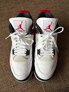 Кросівки Nike Air Jordan 4 Retro Red Cement - розмір 46 - фото 2