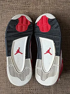 Кросівки Nike Air Jordan 4 Retro Red Cement - розмір 46 - фото 6