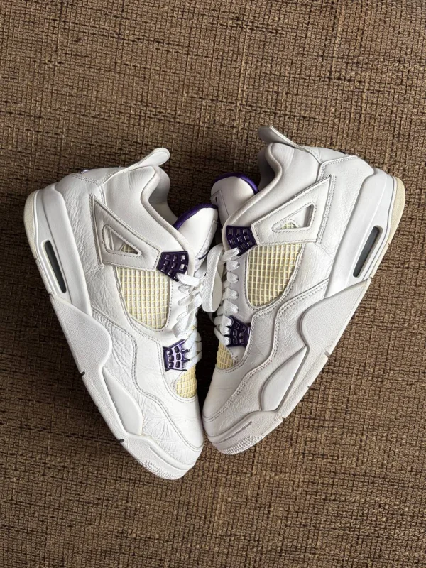 Кросівки Nike Air Jordan 4 Retro Metallic Purple - розмір 44