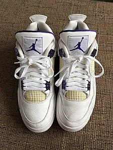 Кросівки Nike Air Jordan 4 Retro Metallic Purple - розмір 44 - фото 2