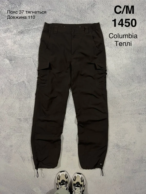 Columbia теплі штани чорні - розмір S