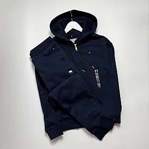 Tommy Hilfiger спортивний костюм темно-синій - розмір S - фото 2