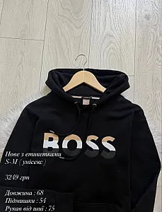 Hugo Boss Boss худі чорне - розмір S - фото 1