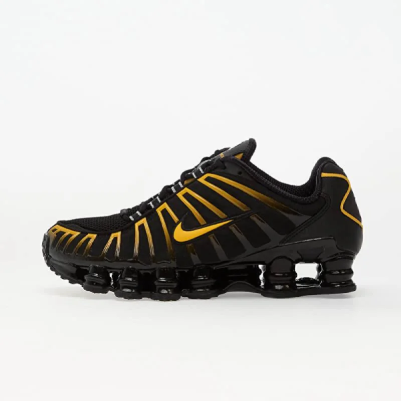 Nike Shox TL чорні із золотими деталями - розмір 41