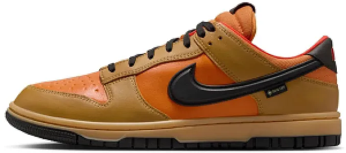 Nike Dunk Low Gore-Tex коричнево-помаранчеві - розмір 40 - фото 1