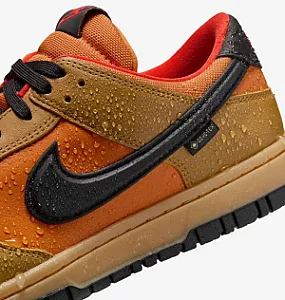 Nike Dunk Low Gore-Tex коричнево-помаранчеві - розмір 40 - фото 2
