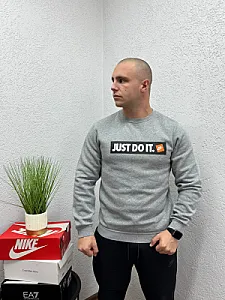 Nike світшот сірий - розмір M - фото 1