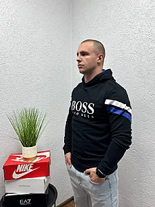 Hugo Boss худі чорне - розмір M - фото 3