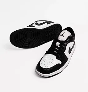 Nike Air Jordan 1 Low Panda чорно-білі - розмір 36 - фото 3