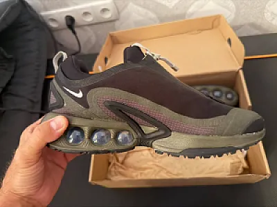 Nike Air Max Dn Roam чорно-оливкові - розмір 42 - фото 4