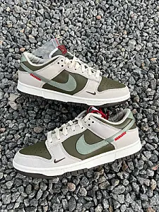 Nike Dunk Low Retro біло-оливкові - розмір 44 - фото 1