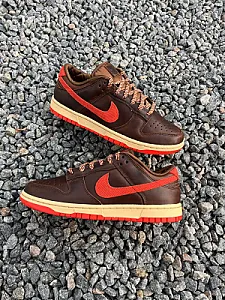 Nike Dunk Low Retro коричневі - розмір 42 - фото 1