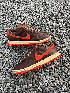 Nike Dunk Low Retro коричневі - розмір 42 - фото 2