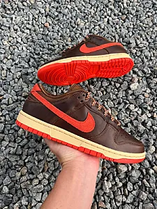 Nike Dunk Low Retro коричневі - розмір 42 - фото 5