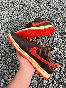 Nike Dunk Low Retro коричневі - розмір 42 - фото 7