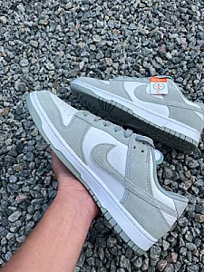 Nike Dunk Low Retro SE сіро-білі - розмір 44 - фото 8