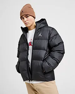 Nike Jordan Brooklyn пуховик чорний - розмір S - фото 4