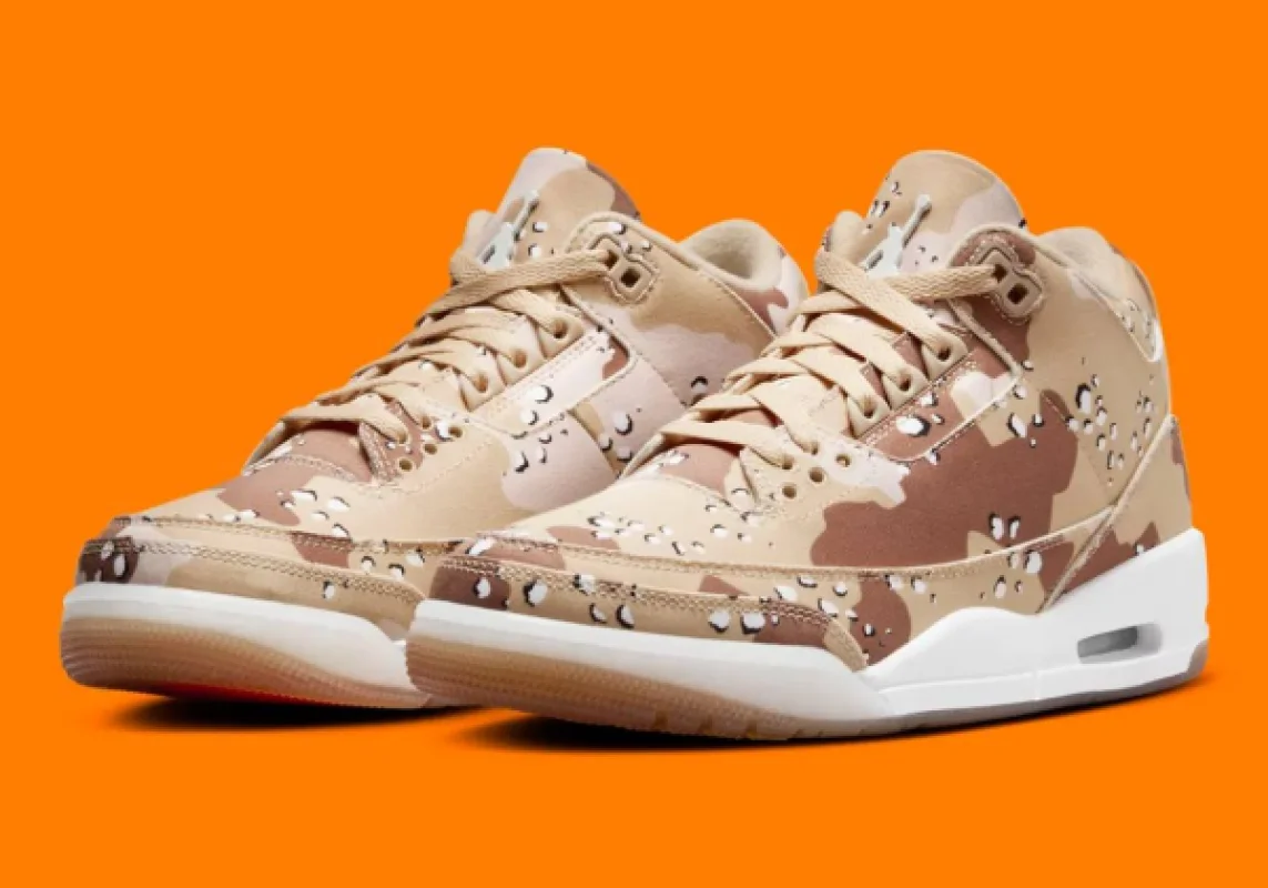 Nike Air Jordan 3 Retro TEX Desert Camo - розмір 44