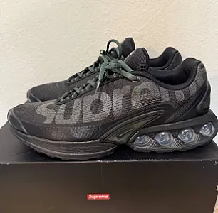 Nike x Supreme Air Max Dn Galactic Jade чорні - розмір 45 - фото 1