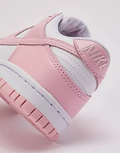 Nike Dunk Low GS Soft Pink рожево-білі - розмір 38 - фото 2
