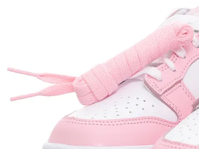 Nike Dunk Low GS Soft Pink рожево-білі - розмір 38 - фото 3