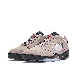 Nike Air Jordan 5 Low x PSG сірі - розмір 41 - фото 1
