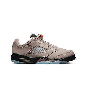 Nike Air Jordan 5 Low x PSG сірі - розмір 41 - фото 2