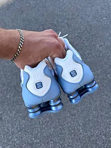 Nike Shox TL Work Blue блакитні - розмір 37 - фото 4
