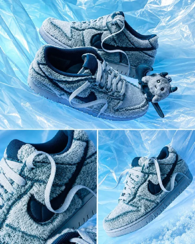 Nike Dunk Low Abominable Snowman блакитні - розмір 35