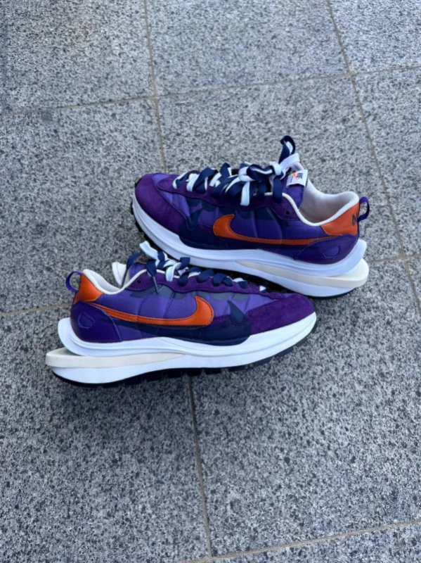 Nike Sacai VaporWaffle Dark Iris фіолетові - розмір 41