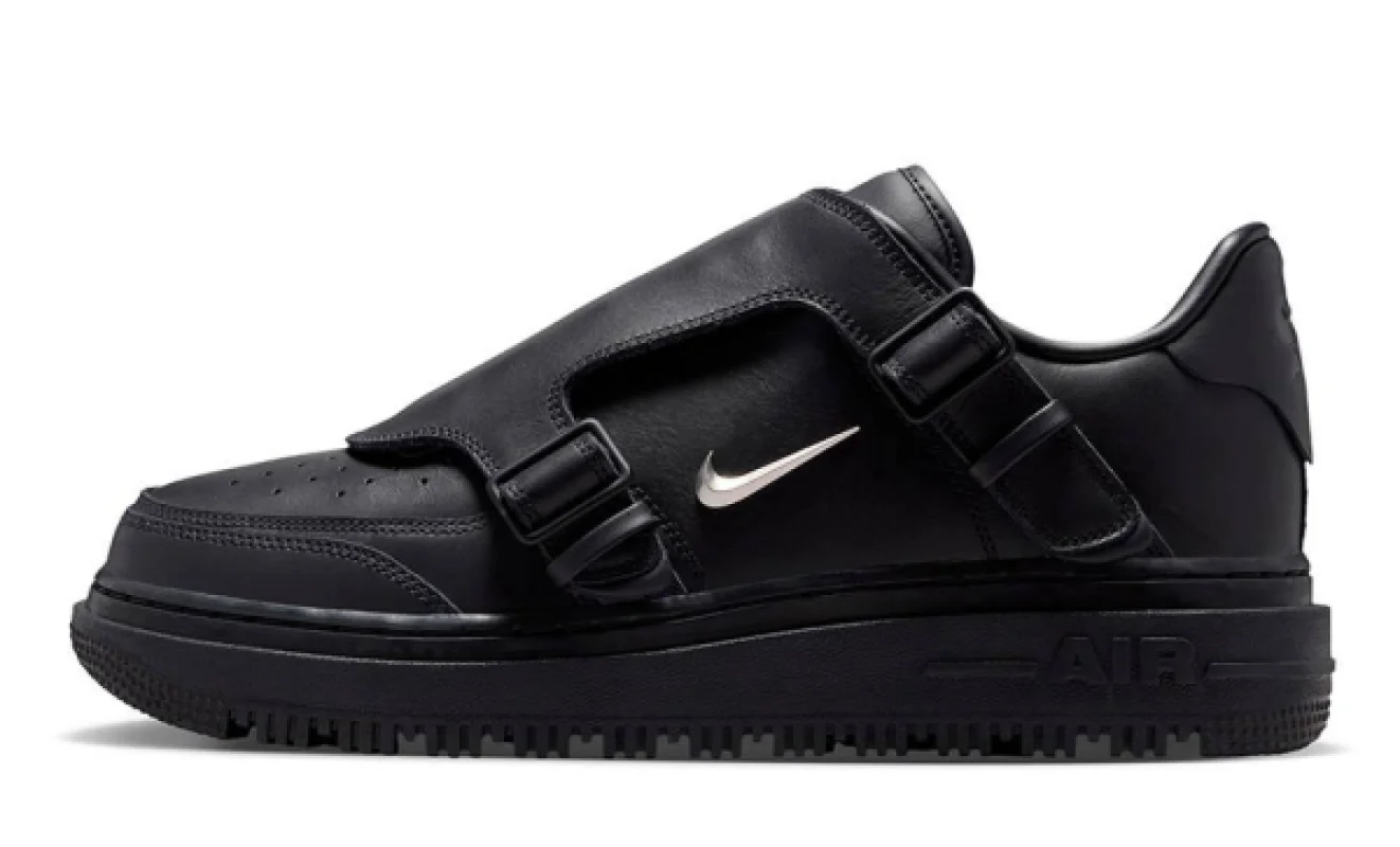 Nike Air Force 1 Low Black Anthracite LUX чорні - розмір 40