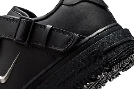Nike Air Force 1 Low Black Anthracite LUX чорні - розмір 40 - фото 3