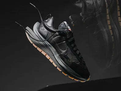 Nike x Sacai Vaporwaffle чорні - розмір 43 - фото 1