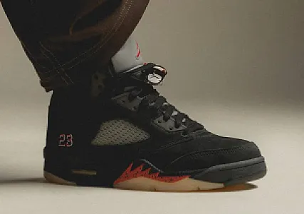 Nike Air Jordan 5 HI Gore-Tex чорні - розмір 42 - фото 2