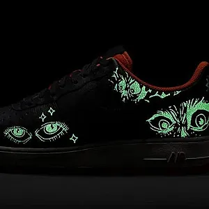 Nike Air Force 1 Low Halloween чорні - розмір 42 - фото 2