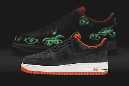 Nike Air Force 1 Low Halloween чорні - розмір 42 - фото 3