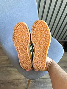 Adidas Gazelle кросівки зелені - розмір 37 - фото 3