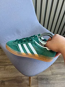 Adidas Gazelle кросівки зелені - розмір 37 - фото 4