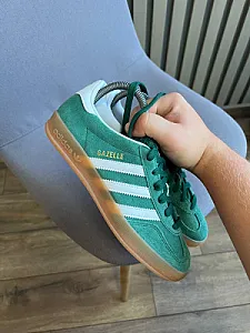 Adidas Gazelle кросівки зелені - розмір 37 - фото 5