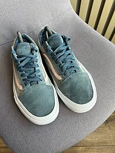 Vans Old Skool кеди сіро-блакитні - розмір 40 - фото 4