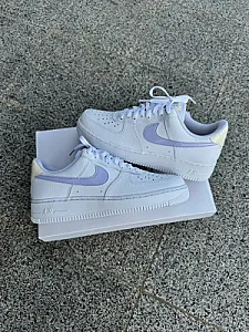 Nike Air Force 1 Low Oxygen Purple білі - розмір 43 - фото 1