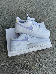 Nike Air Force 1 Low Oxygen Purple білі - розмір 43 - фото 5